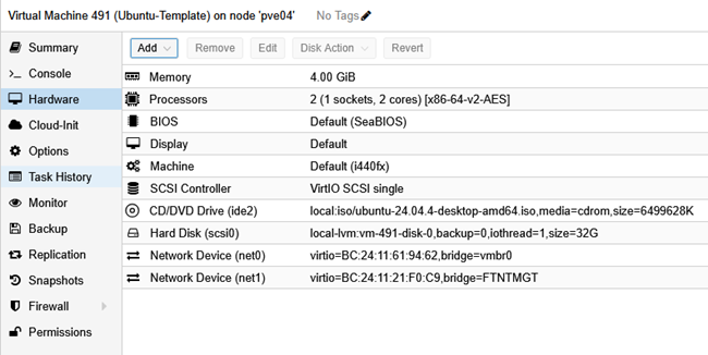 Create Ubuntu VM Template :: SE How-To Build Lab